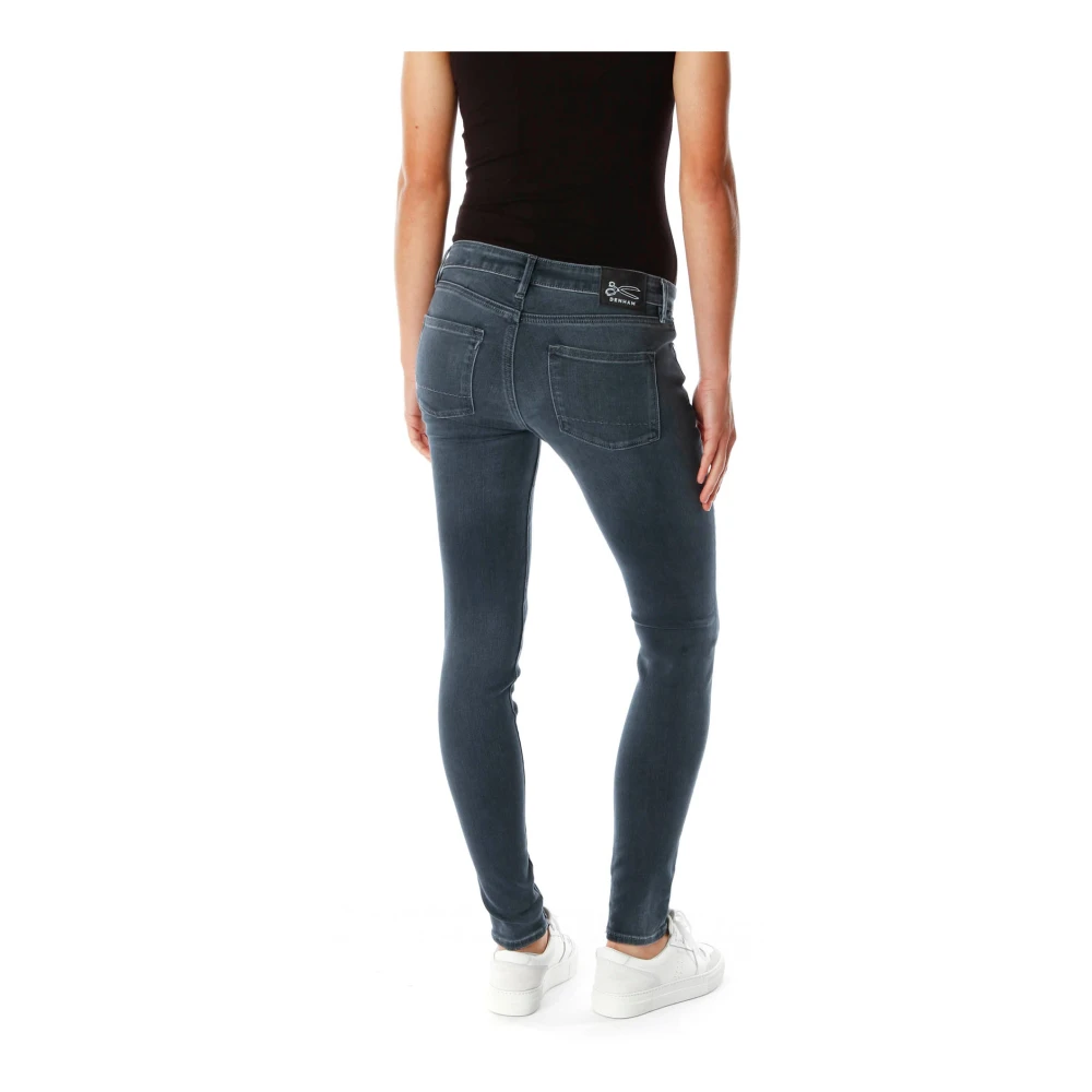 Denham Skinny Jeans Gray Dames