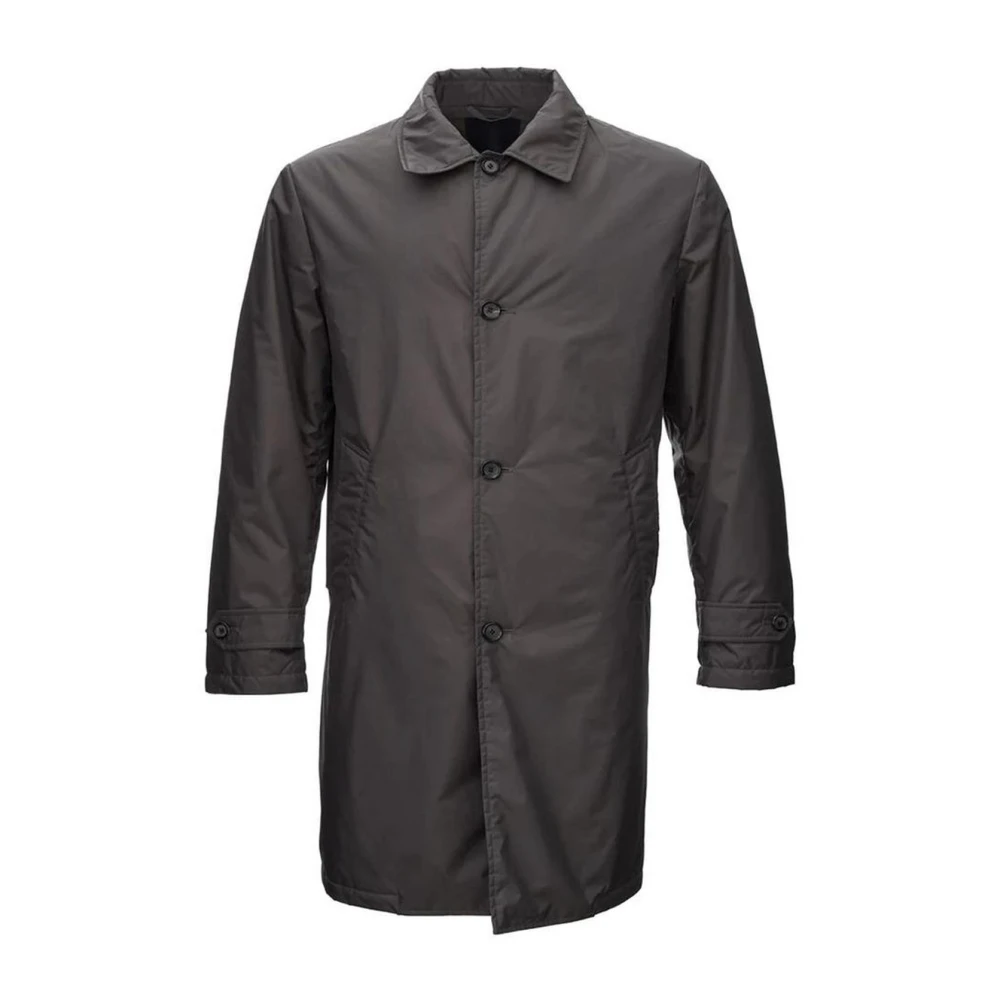Add Klassieke Trenchcoat Waterbestendige Stijl Brown Heren