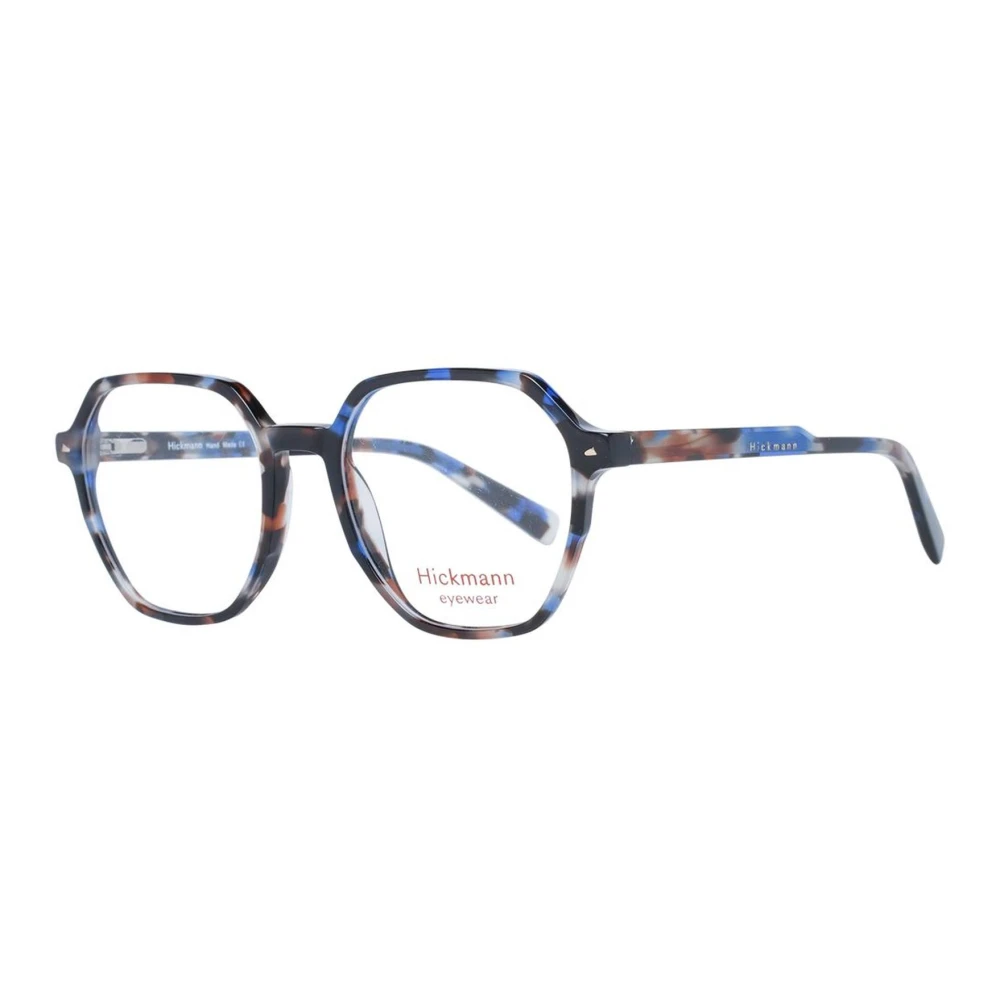 Ana Hickmann Blauwe Vierkante Acetaat Optische Frames Blue Dames