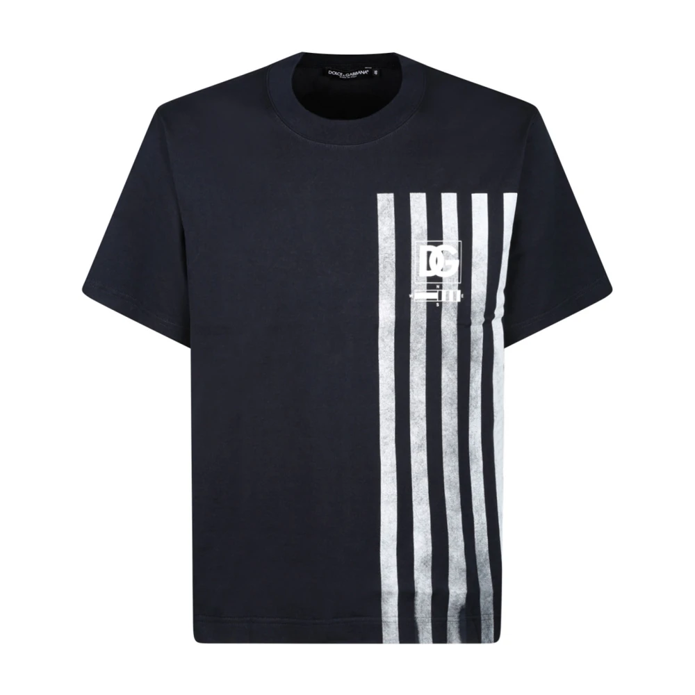 Dolce & Gabbana Designer T-shirts en Polos Blue Heren