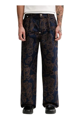 Verdy Broderade Baggy Jeans