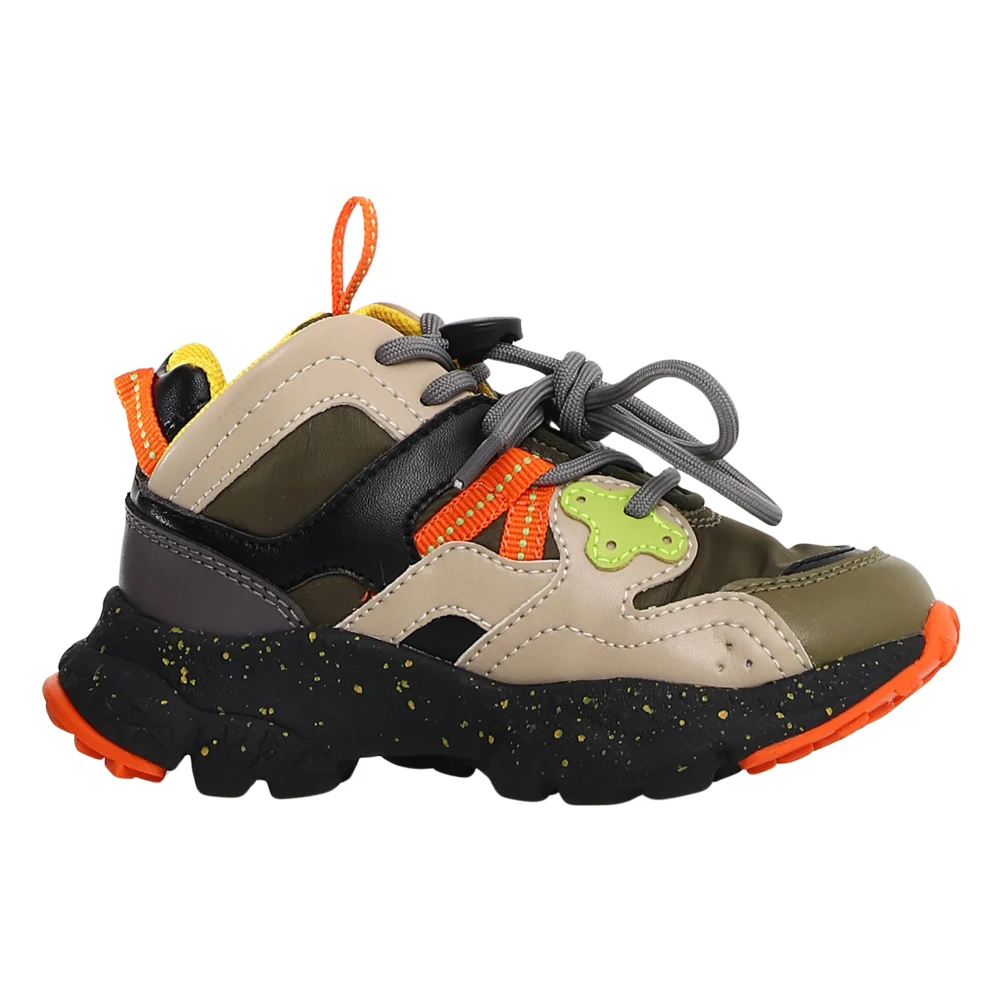 Flower Mountain Unisex Kids Multicolor Kids Sneakers, 33 Eu, Colorful High Top Trainers For Kids