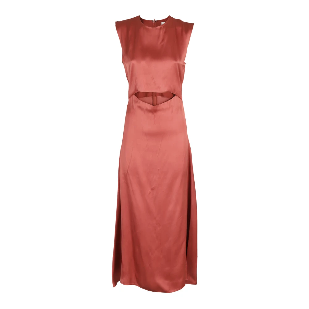 Loulou Studio Mouwloze Top met Uitsparingen Red Dames