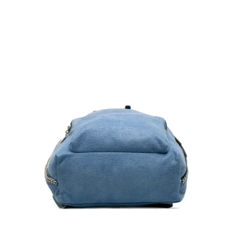 Stella McCartney Pre-owned Fabric backpacks Blue Dames