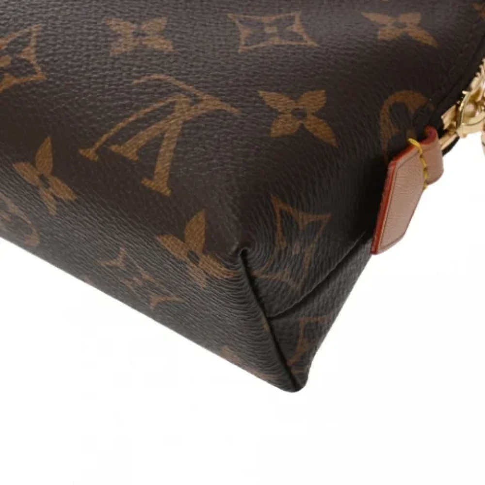Louis Vuitton Vintage Pre-owned Canvas clutches Brown Dames