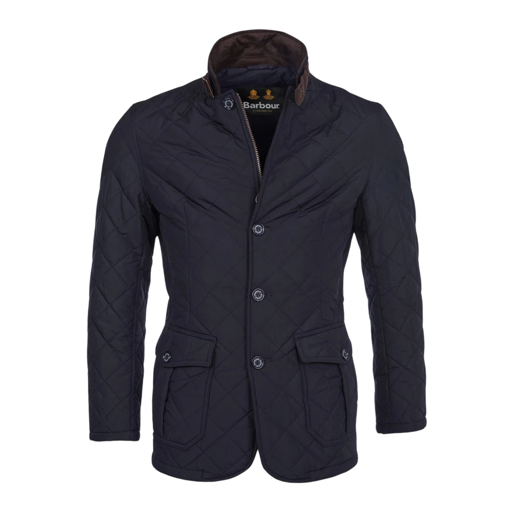 Barbour Vadderad Jacka Blue, Herr