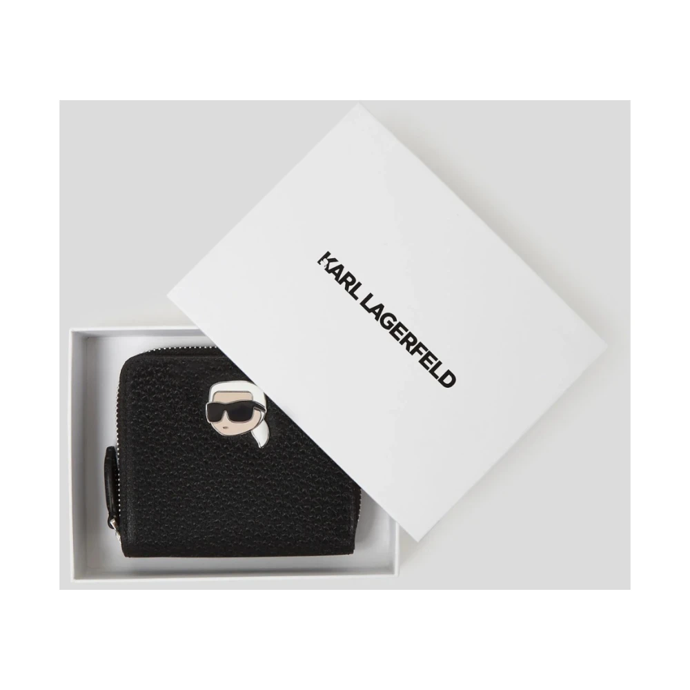 Karl Lagerfeld Portemonnees & Kaarthouders Black Dames