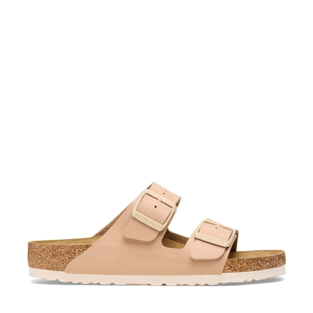 Birkenstock Beige Arizona Sliders - Female - Sliders - 6 Uk - Shoes