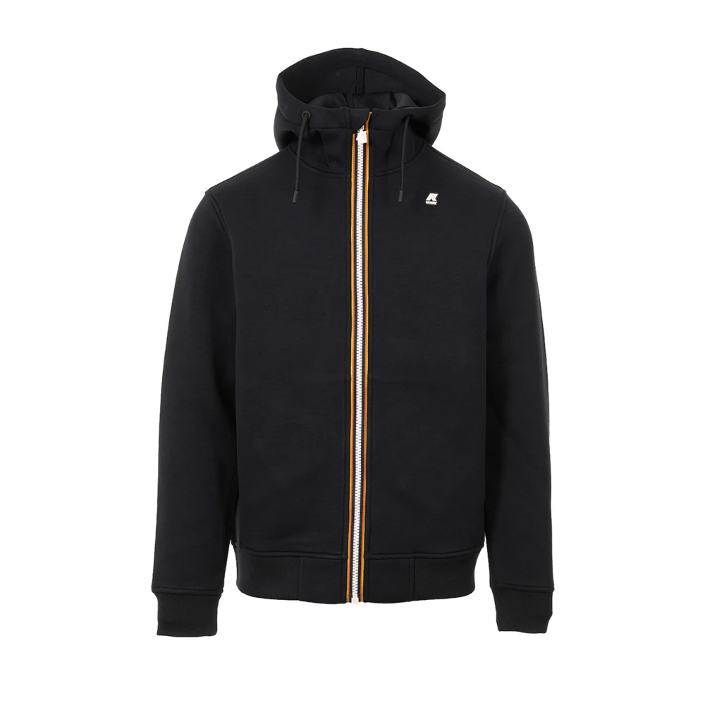 K-Way Uomo Blu Felpe, L, New,