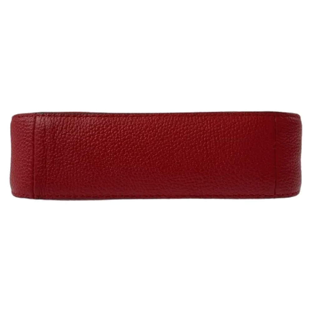 Michael Kors Pre-owned Leather handbags Red Dames