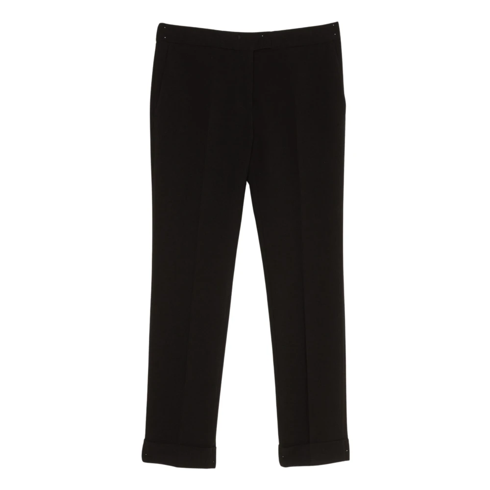 Twinset Zwarte Broek voor Vrouwen Black Dames