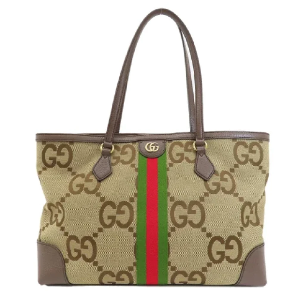 Gucci Vintage Pre-owned Canvas gucci-bags Multicolor Dames