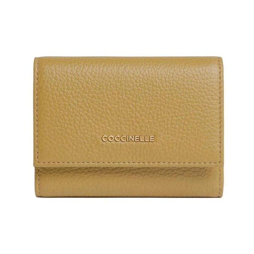 Coccinelle Women's Green Wallets & Cardholders, One Size, Metallic Small Wallet