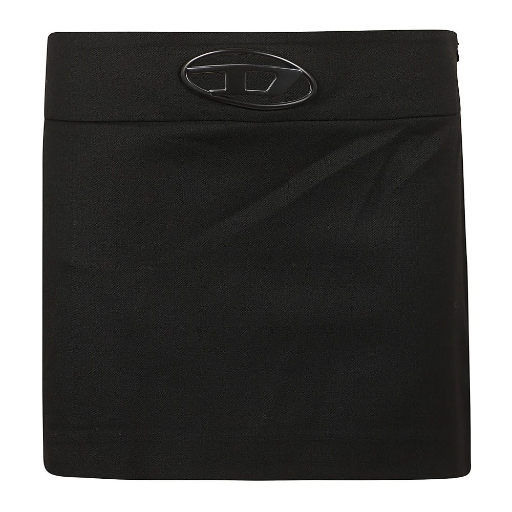 Diesel Zwarte Rok Elegante Stijl Black Dames