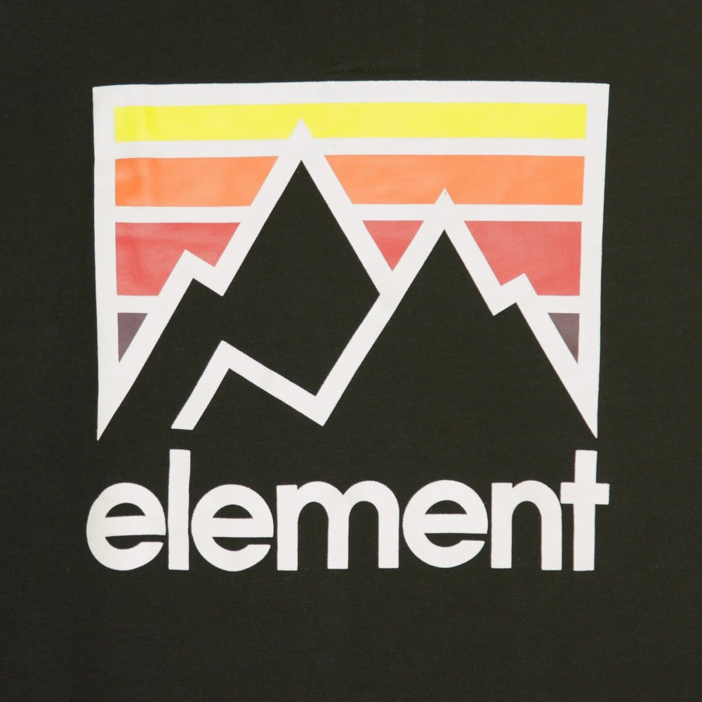 Element Zwarte Joint Hood Sweatshirt Black Heren