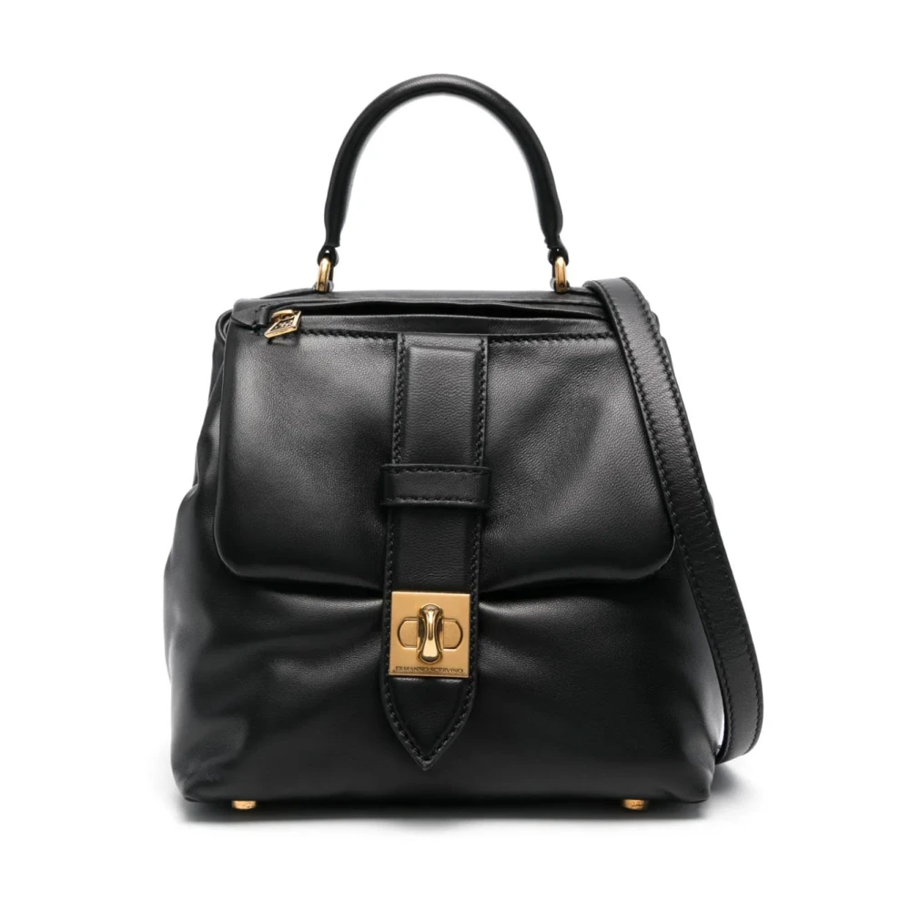 Ermanno Scervino Stijlvolle schoudertas met uniek ontwerp Black Dames
