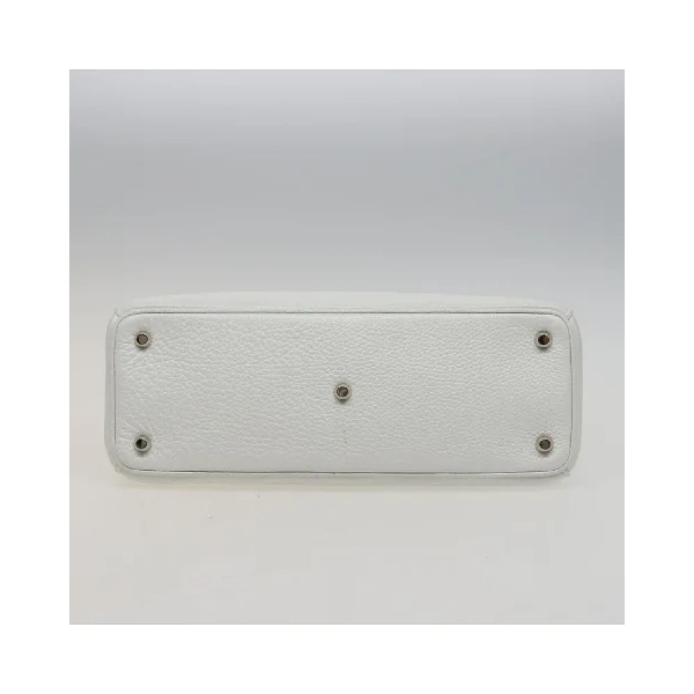 Dior Vintage Pre-owned Leather dior-bags White Dames