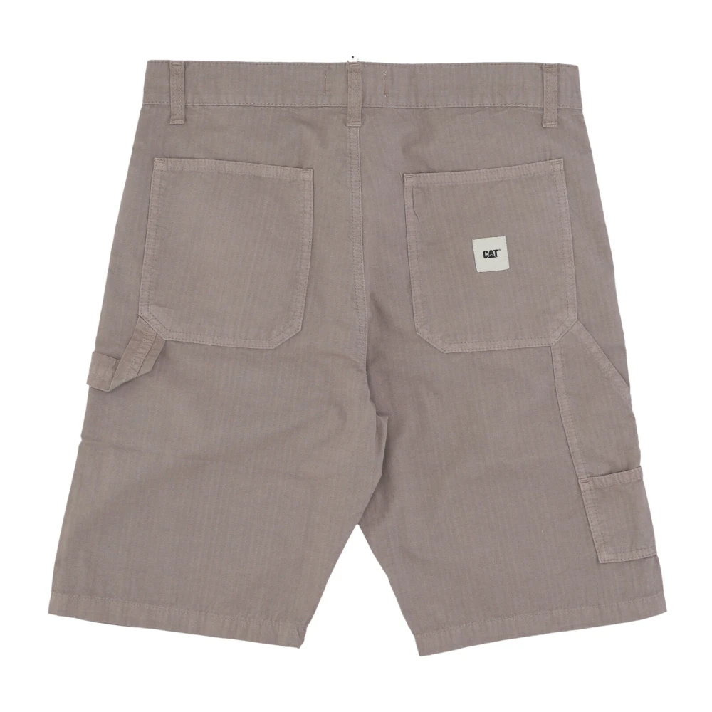 CAT Ripstop Carpenter Short Chateau Grey Gray Heren