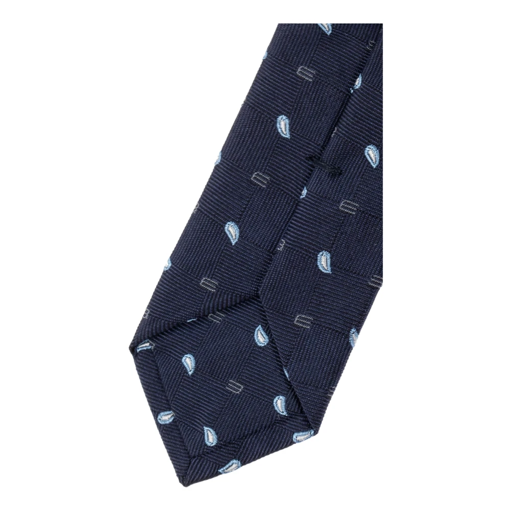 ETRO Zijden stropdas Blue Heren
