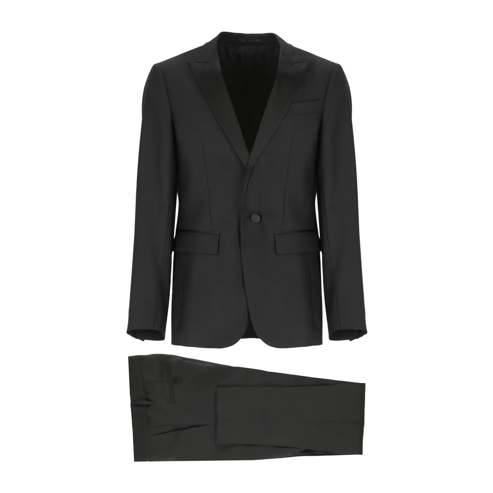 Dsquared2 Hombre Negro Trajes, Talla: 2XL