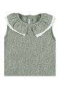 top-en-lin-vert-flared
