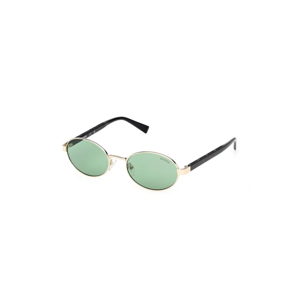 Guess Unisex Yellow Sunglasses, 54 Mm, Oval Sunglasses