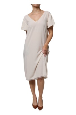 off-white-v-neck-shift-midi-dress