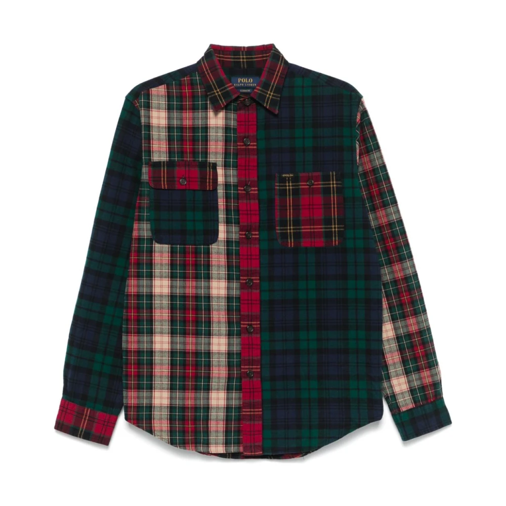 Ralph Lauren Katoenen Flanellen Overhemd Multicolor Heren