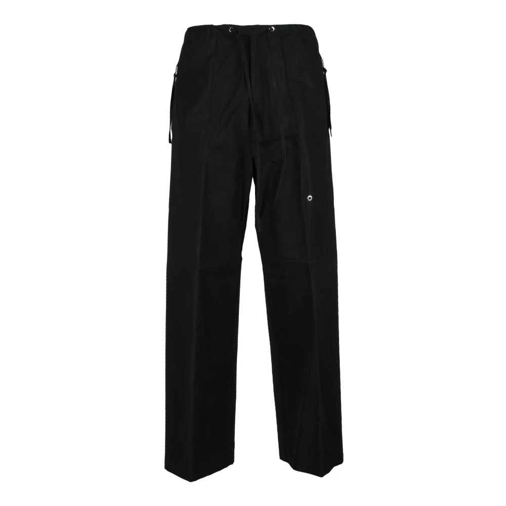 Fendi Cargo Elastische Taille Broek Black Heren