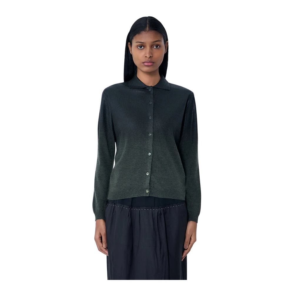 Maison Margiela Damen Grün Blusen & Hemden, Mgröße: