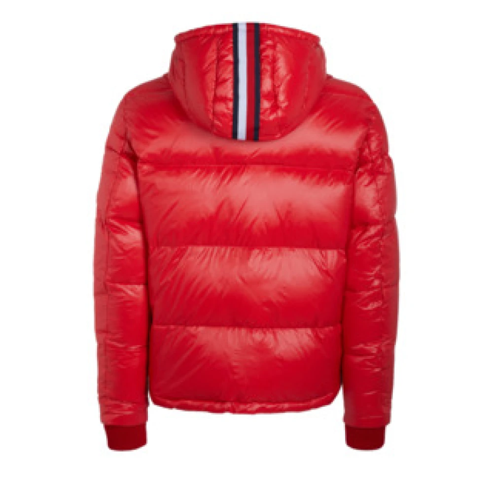Tommy Hilfiger Stijlvolle Jas voor Mannen Red Heren