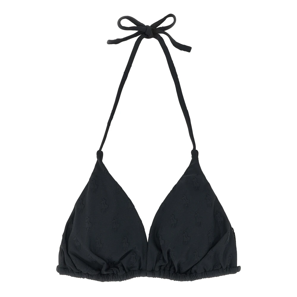 Polo Ralph Lauren Women's Black Bikinis, M, Ricky Bikini Top