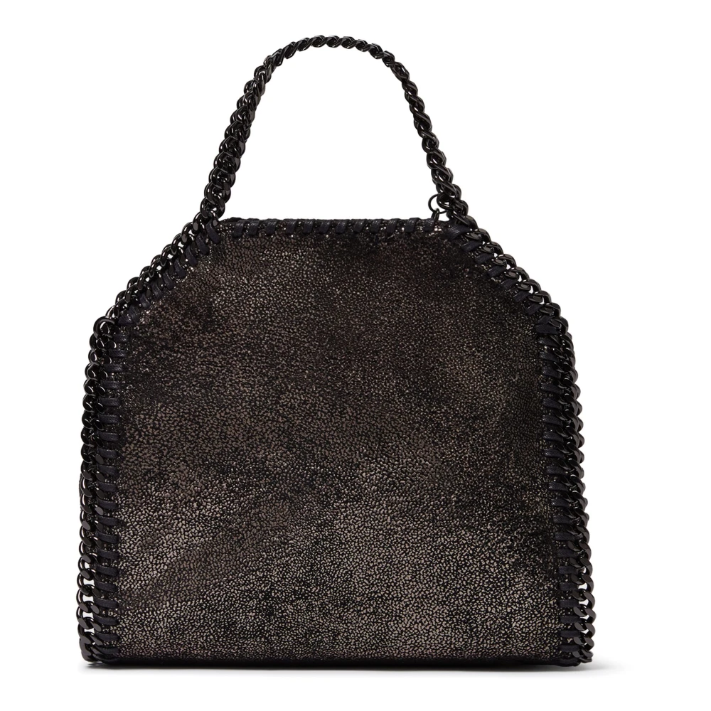 Stella Mccartney Schoudertas met Diamantgeslepen Ketting Gray Dames