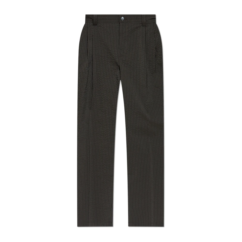 Trousers > Straight Trousers - - Maison Kitsuné - Modalova