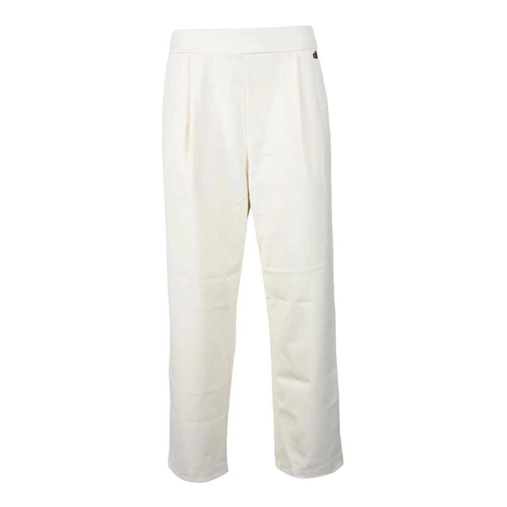 Dixie Elegante Broek met Polyester Mix White Dames