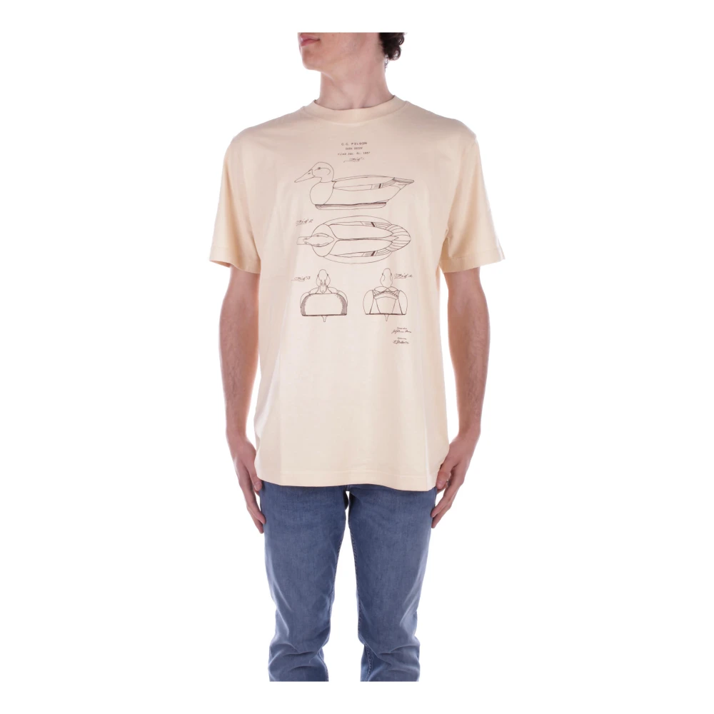 Filson T-Shirts Beige Heren