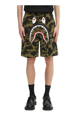 1ST Camo Shark Regular Fit Sweat Shorts
