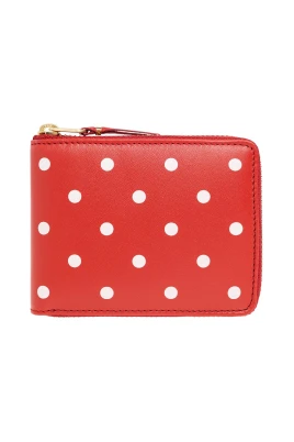 Printed Dots Läderplånbok