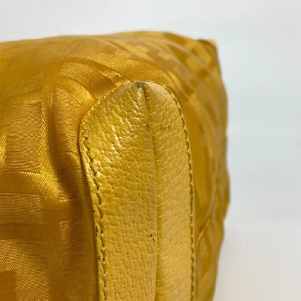 Fendi Vintage Pre-owned Fabric fendi-bags Yellow Dames