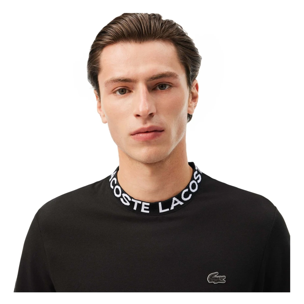 Lacoste Th7488-00-031 T-shirt Black Heren