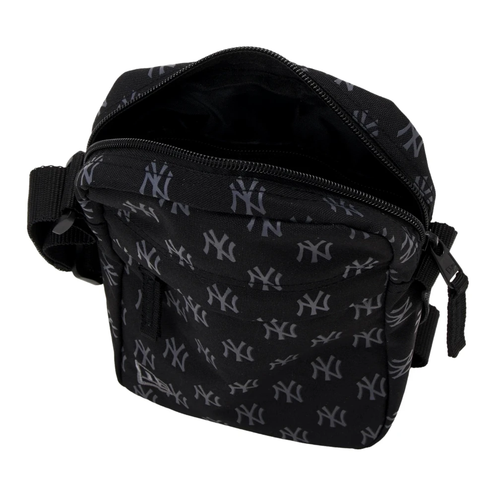 new era Yankees Monogram Schoudertas Black Heren