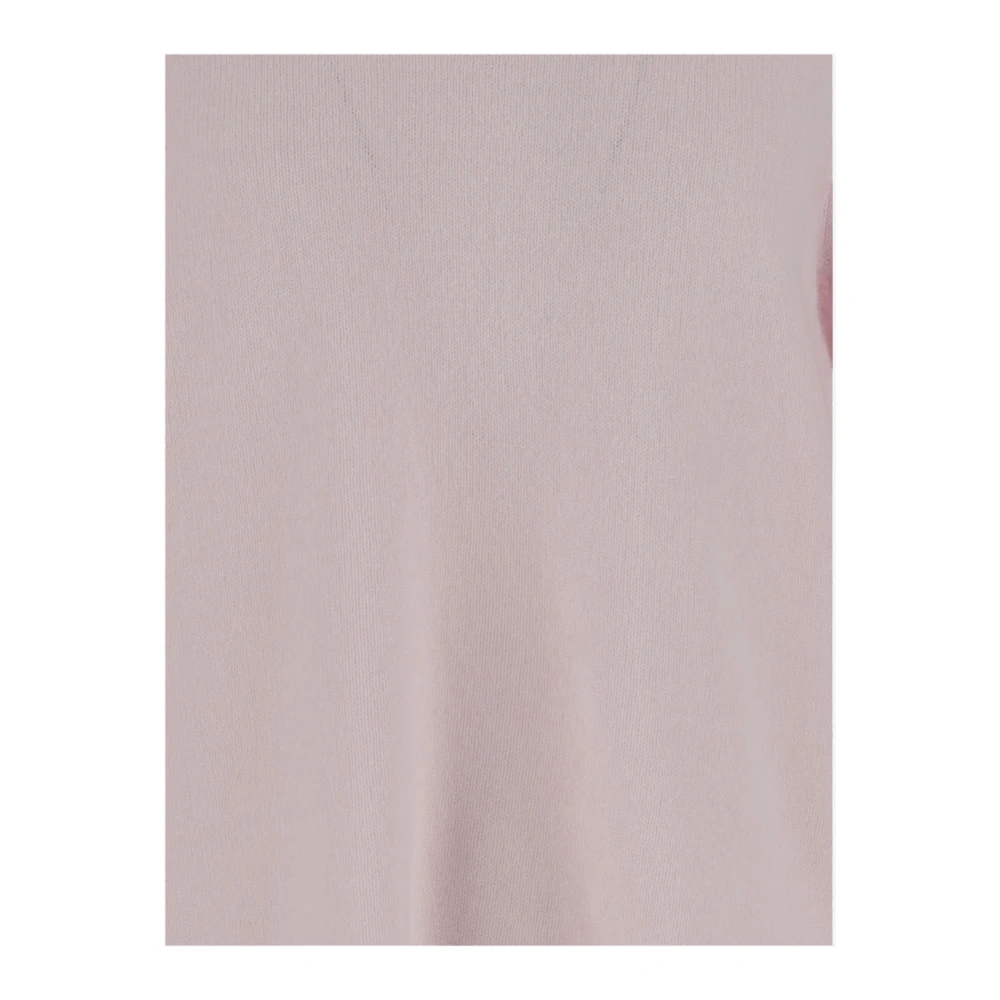 allude Cashmere V-hals trui Pink Dames