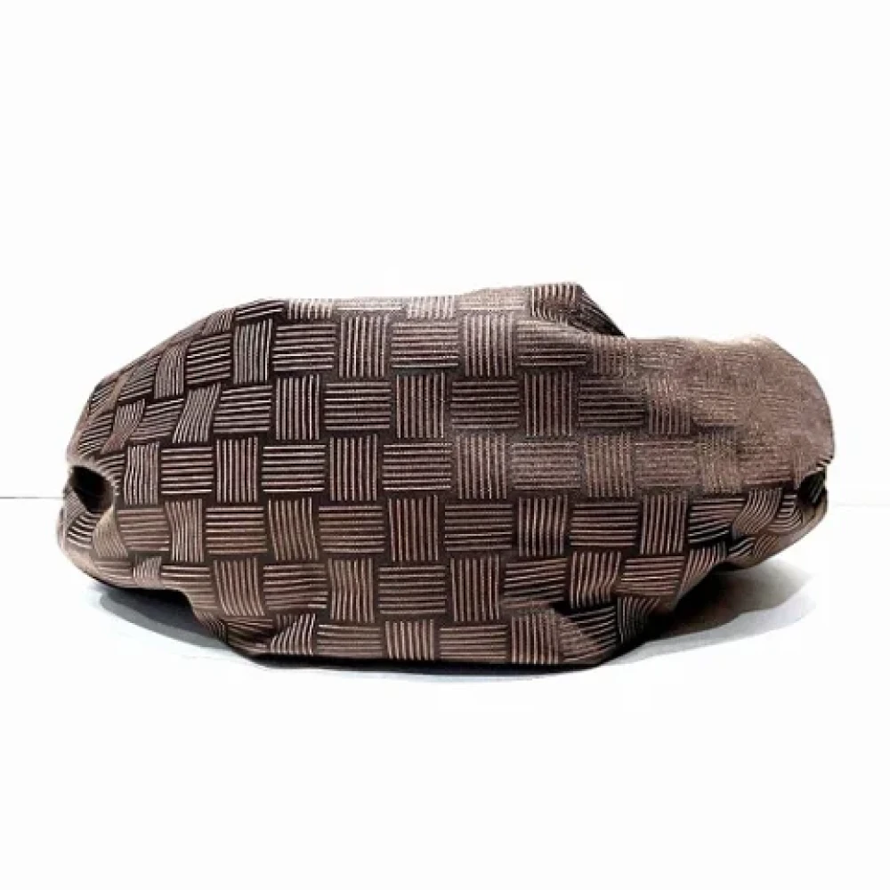 Bottega Veneta Vintage Pre-owned Nylon handbags Black Dames