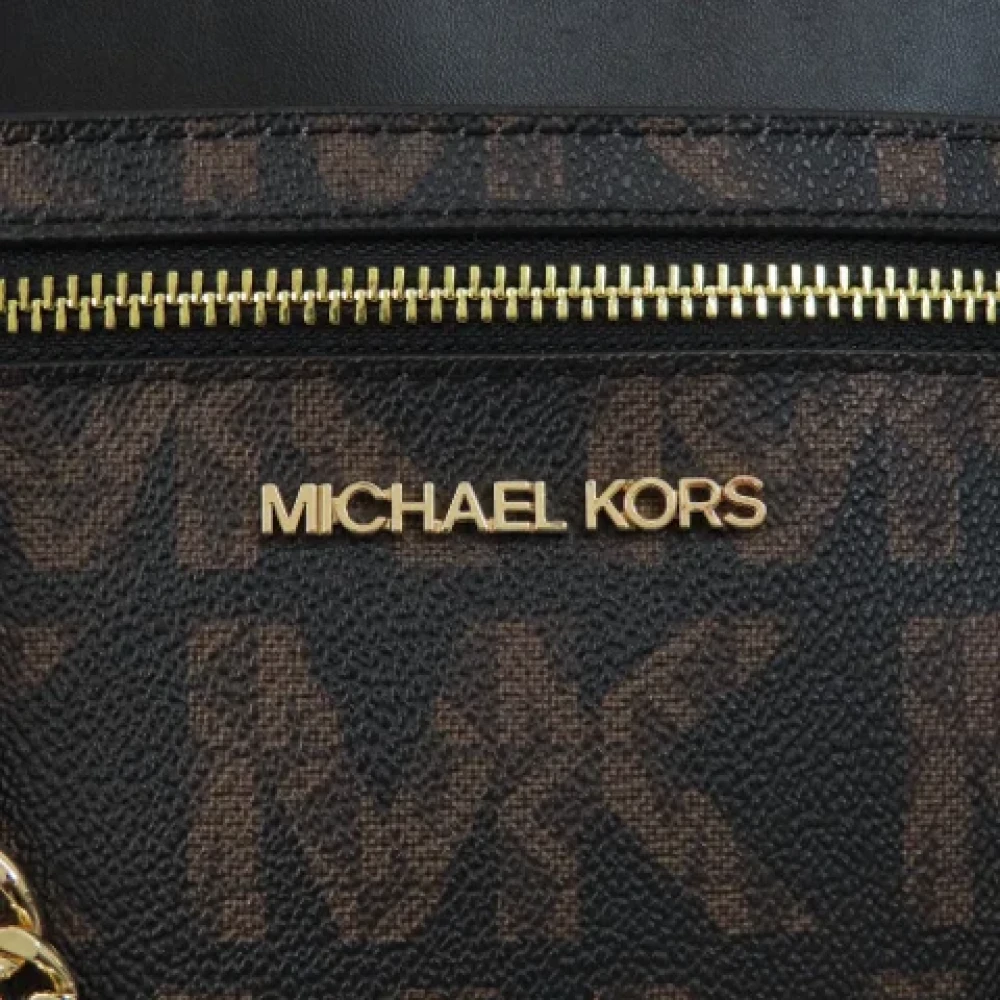 Michael Kors Pre-owned Leather shoulder-bags Brown Dames