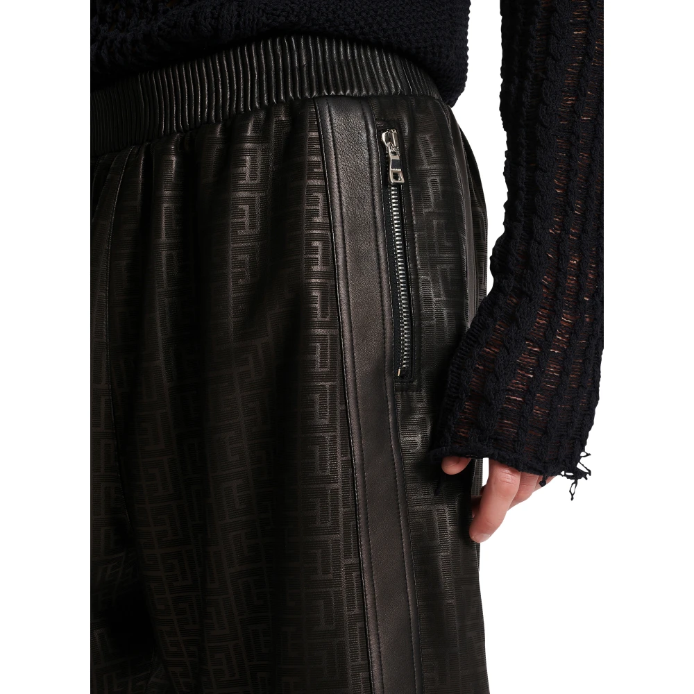 Balmain Lamsleren shorts Black Heren