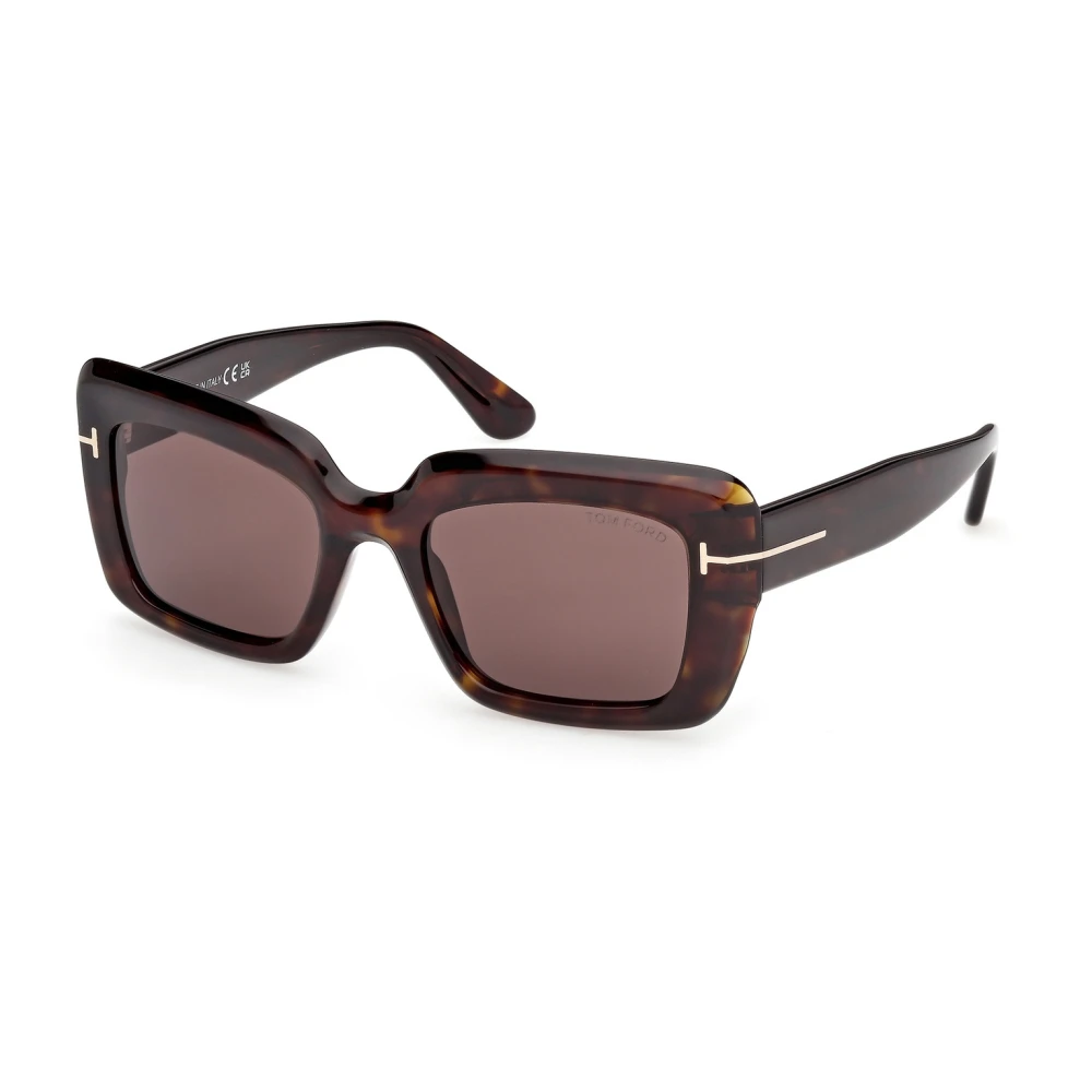 Tom Ford Women's Brown Leila Sunglasses - Sunglasses - 52 Mm - Accessories