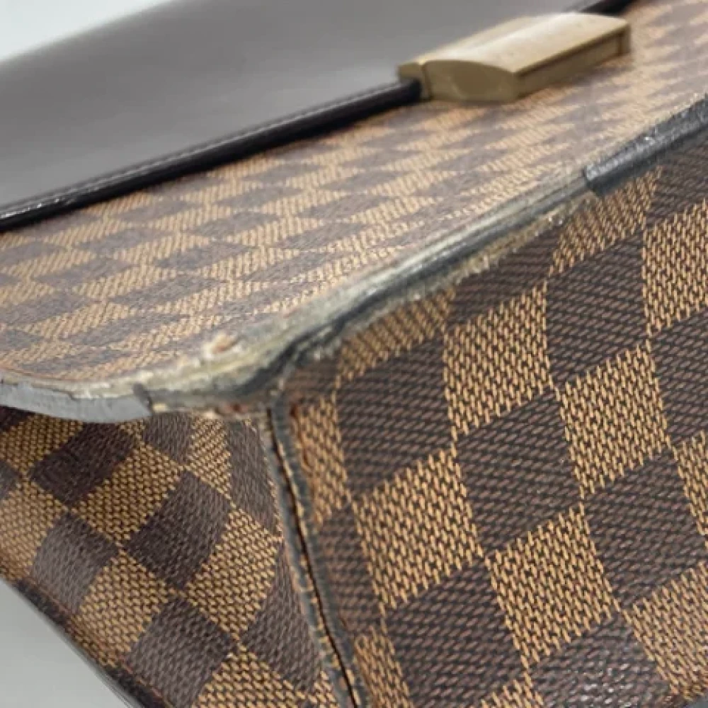 Louis Vuitton Vintage Pre-owned Fabric handbags Brown Heren