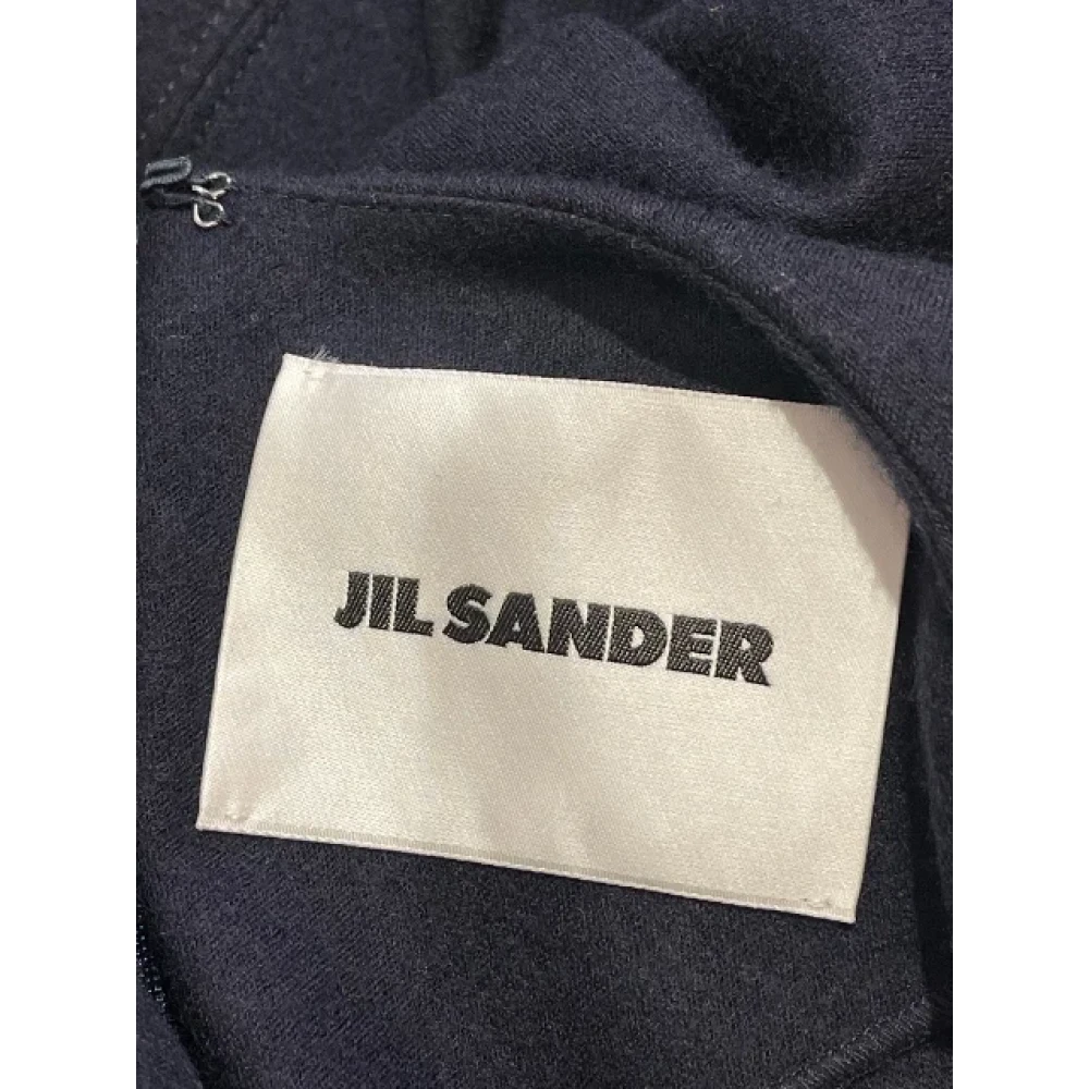Jil Sander Pre-owned Wool dresses Blue Dames