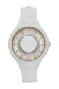 sporty-white-and-gold-watch
