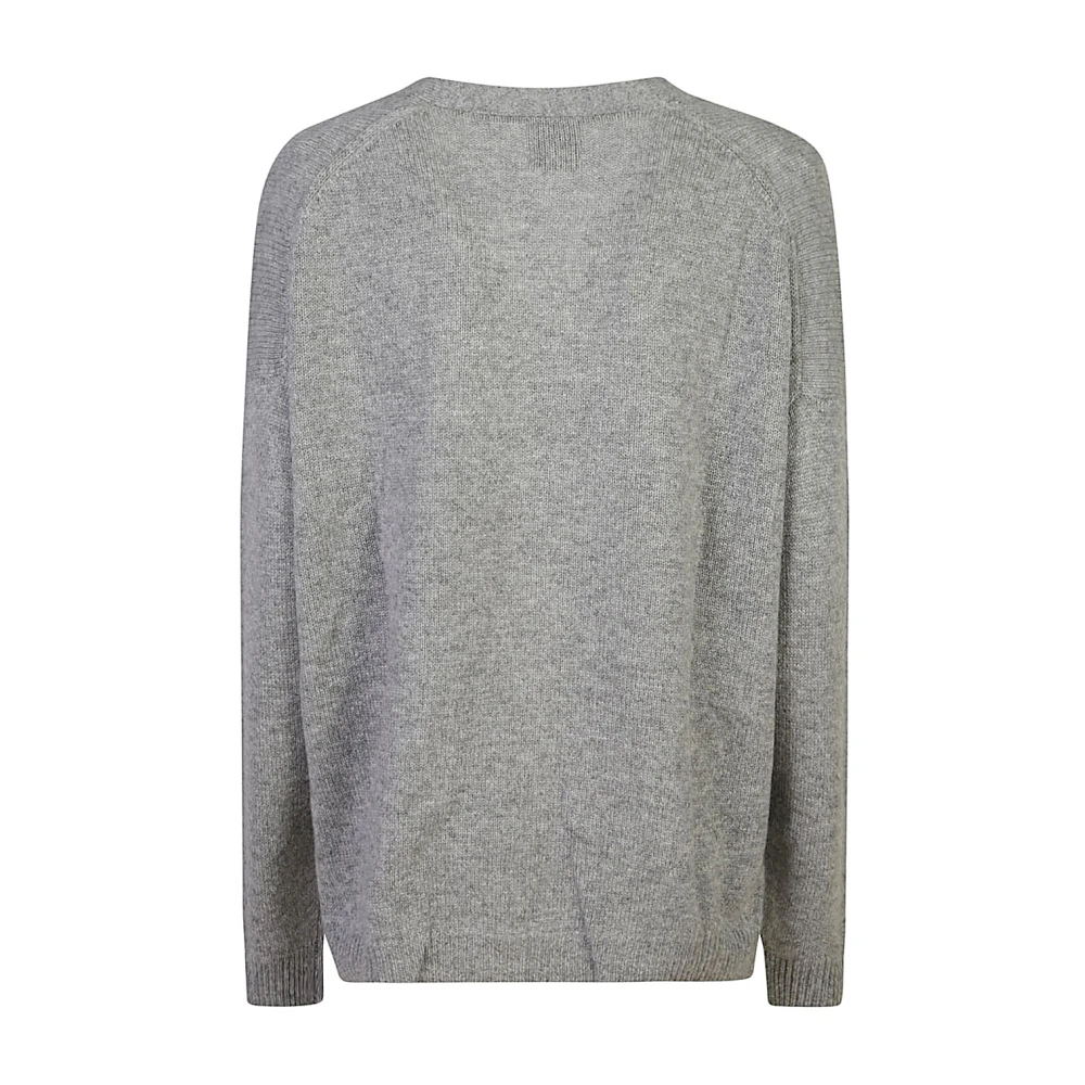 allude Grijze Sweater Collectie Gray Dames